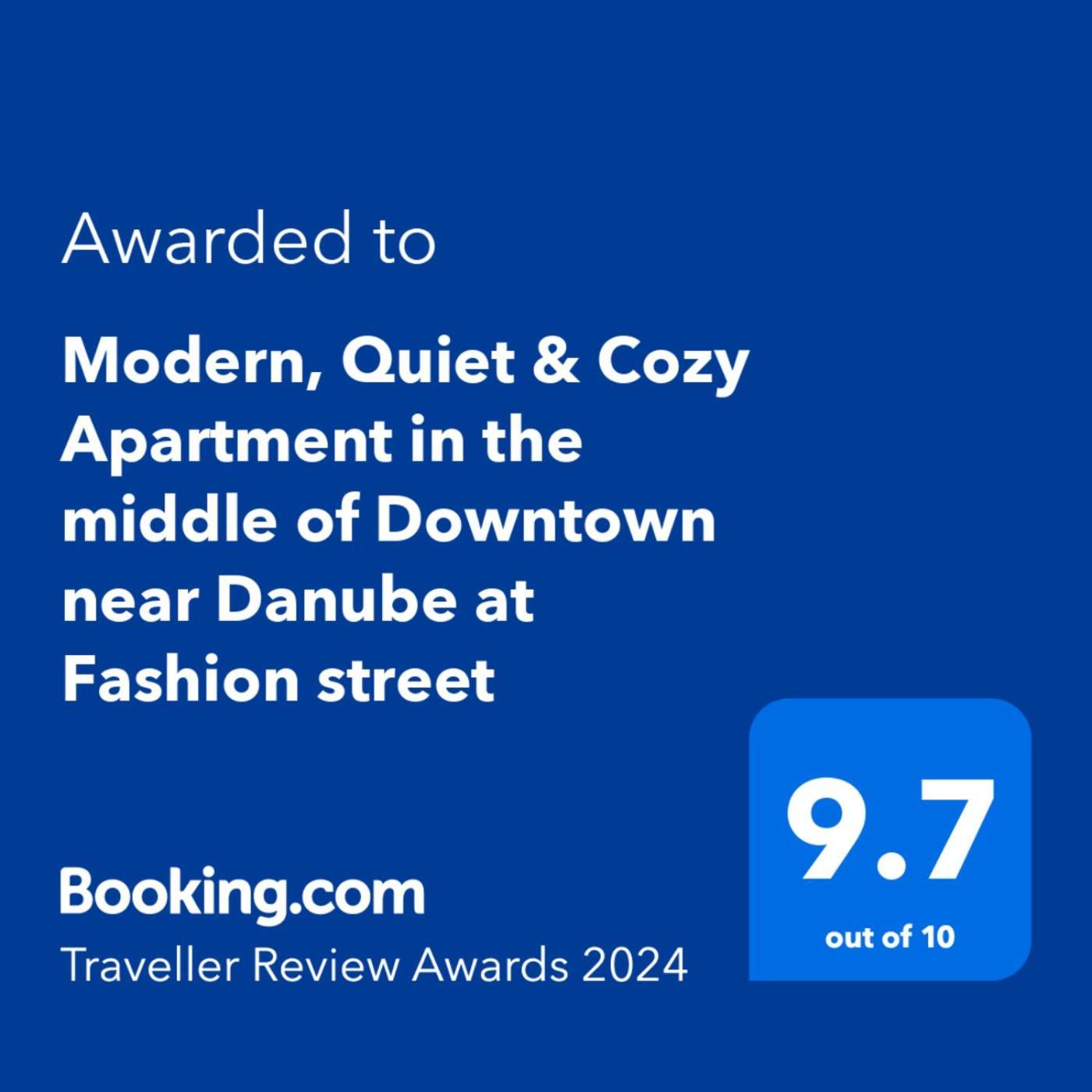 Modern, Quiet & Cozy Apartment In The Middle Of Downtown Near Danube At Fashion Street Budapest Kültér fotó